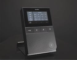 A central control panel provides a live video feed, 2-way audio, and access control. A central control panel provides a live video feed, 2-way audio, and access control.