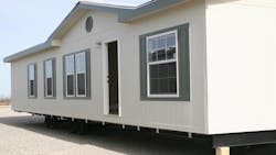 Manufactured homes, like this one, are an affordable housing type for Americans. Manufactured homes, like this one, are an affordable housing type for Americans.