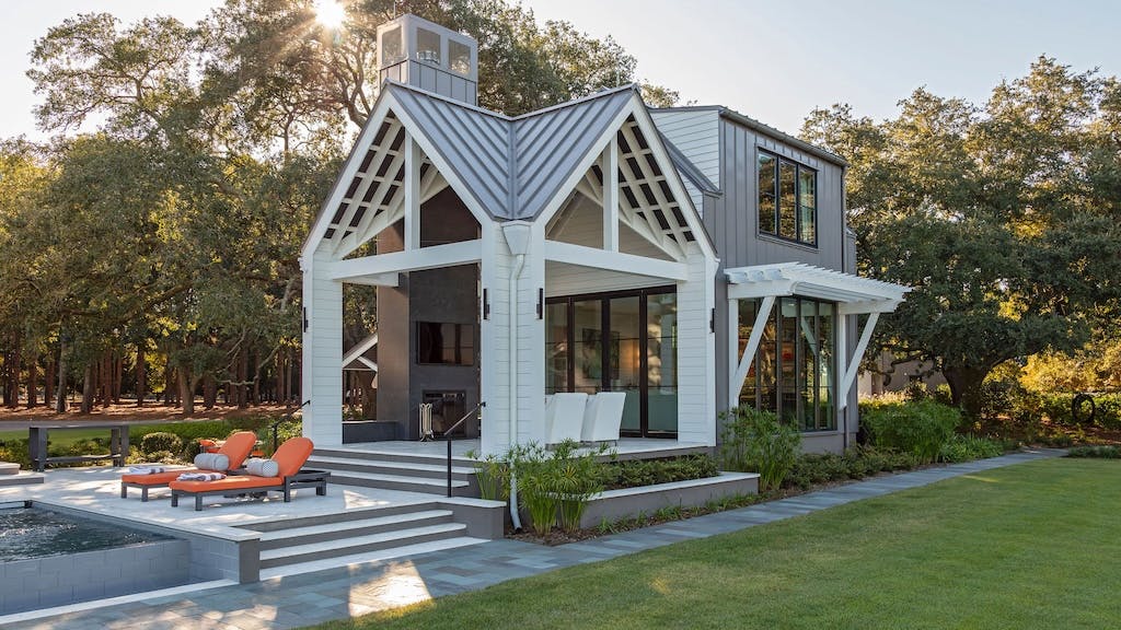 The Andell Bluff Pool House accessory dwelling unit is a BALA winner