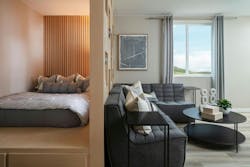 Interior shot of the Josie plan, at Tribute at Lyric Interior shot of the Josie plan, at Tribute at Lyric