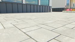 Unilock Treo Smooth stones were specified for the entire project for their beauty, durability, and environmentally friendly attributes. ©Insignia Studios Unilock Treo Smooth stones were specified for the entire project for their beauty, durability, and environmentally friendly attributes. ©Insignia Studios