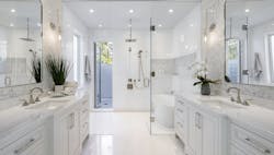 CMSA Architects' BALA-winning primary bathroom design. CMSA Architects' BALA-winning primary bathroom design.