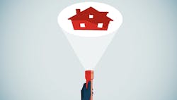 Hand shining flashlight on a house represents what to watch for in addressing the housing supply shortage. Hand shining flashlight on a house represents what to watch for in addressing the housing supply shortage.