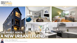 The Picket Fence Idea Home is a three-story detached townhouse consisting of a 2,007-square-foot unit above a 660-square-foot ADU. The Picket Fence Idea Home is a three-story detached townhouse consisting of a 2,007-square-foot unit above a 660-square-foot ADU.