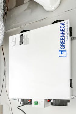 Greenheck Ventilation System installation in The Picket Fence Idea Home Greenheck Ventilation System installation in The Picket Fence Idea Home