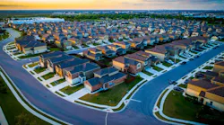 Homes in suburbs of Austin, Texas, where home prices have dropped