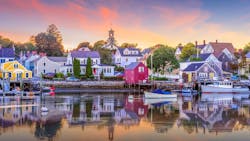 Homes on the water in Portsmouth, N.H., a state where home price increases have been steep. Homes on the water in Portsmouth, N.H., a state where home price increases have been steep.