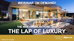 Webinar for The New American Home 2025 Webinar for The New American Home 2025
