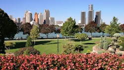 Detroit skyline Detroit skyline