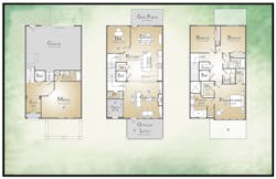 Floor plan at The Charleston Floor plan at The Charleston