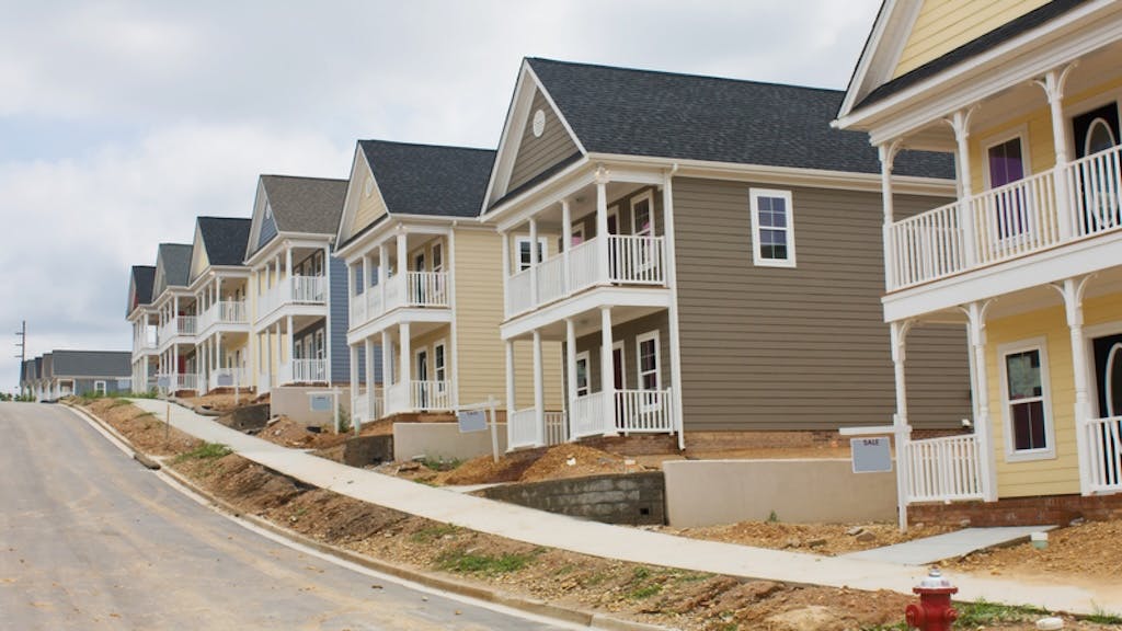 Newly constructed homes