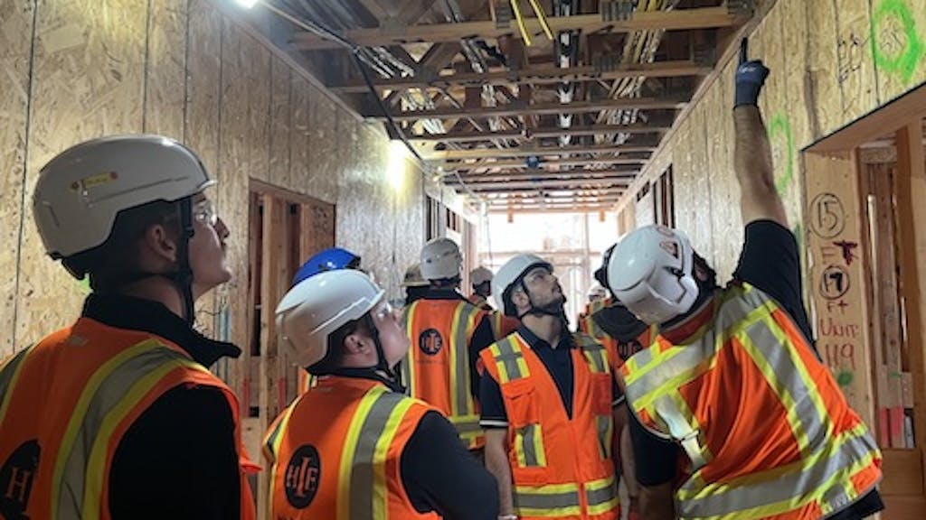 Helix Electric interns train during three-day annual event