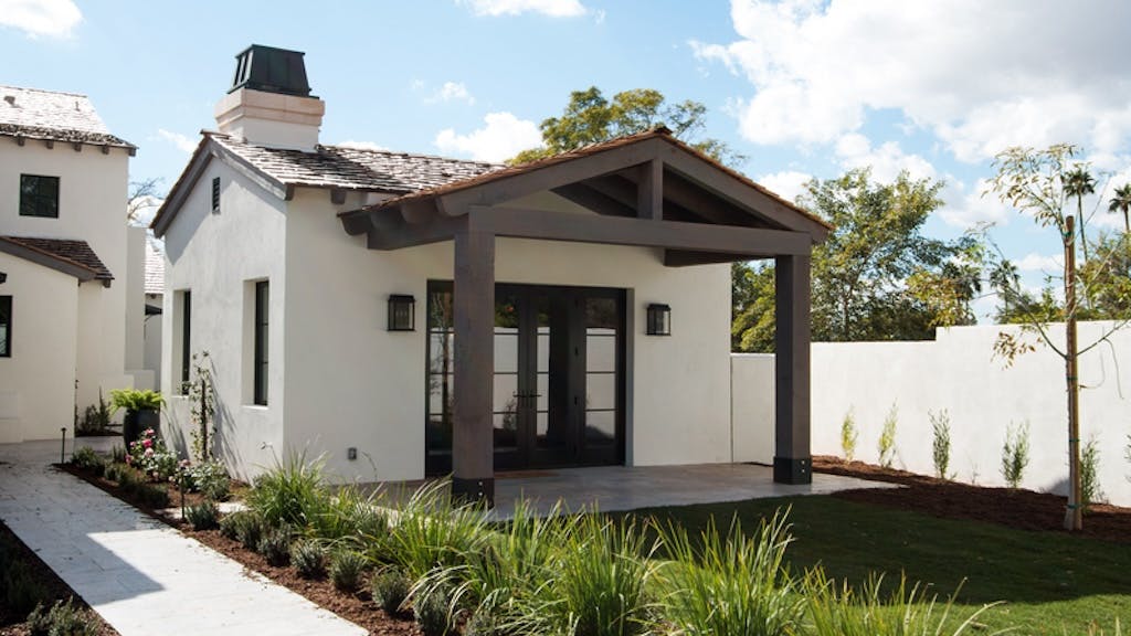 Compact, cottage-styled home