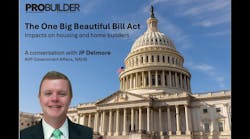 What's Behind the One Big Beautiful Bill for Home Builders? What's Behind the One Big Beautiful Bill for Home Builders?