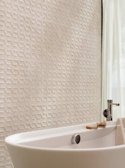 Neo Saddle tile from Porcelanosa Neo Saddle tile from Porcelanosa