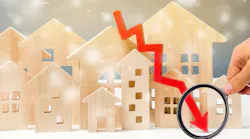 Concept of rent growth slowing
