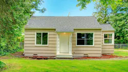 Small, existing home Small, existing home