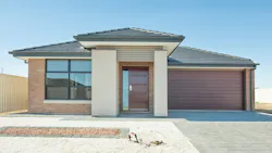 Small suburban single-family home Small suburban single-family home