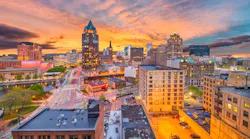 Milwaukee city skyline