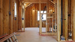 Home under construction Home under construction