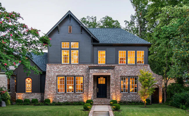 The BALA judges awarded Midtown Modern Tudor, a custom home in Memphis, Tenn., designed by local architect Shapiro & Co., as the Home of the Year for 2024.