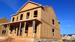 New home under construction New home under construction