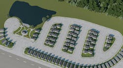 Aerial view of Zuri Gardens Aerial view of Zuri Gardens