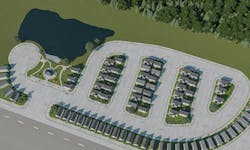 Aerial view of Zuri Gardens Aerial view of Zuri Gardens