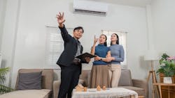 Homebuyer considering their options Homebuyer considering their options