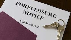 Foreclosure notice Foreclosure notice