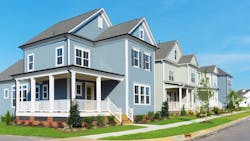 Homes in a master planned community Homes in a master planned community