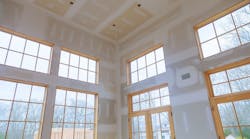 Interior of new home under construction Interior of new home under construction