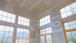 Interior of new home under construction Interior of new home under construction