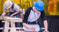 Student at a trade school Student at a trade school