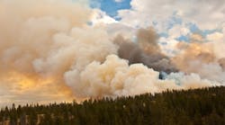 Wildfire smoke Wildfire smoke