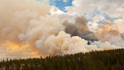 Wildfire smoke Wildfire smoke