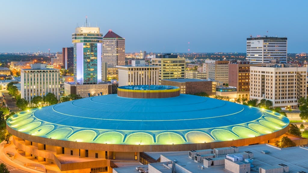 Wichita, Kan. city skyline