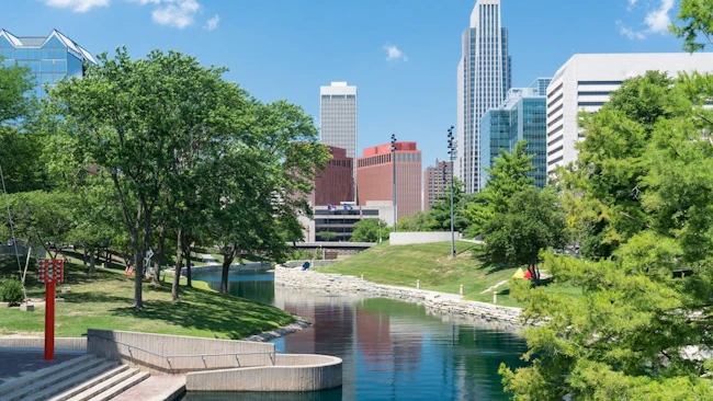 Omaha, Neb. city skyline