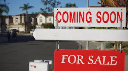 Sign in front of residential neighborhood that reads 'Coming Soon, For Sale'