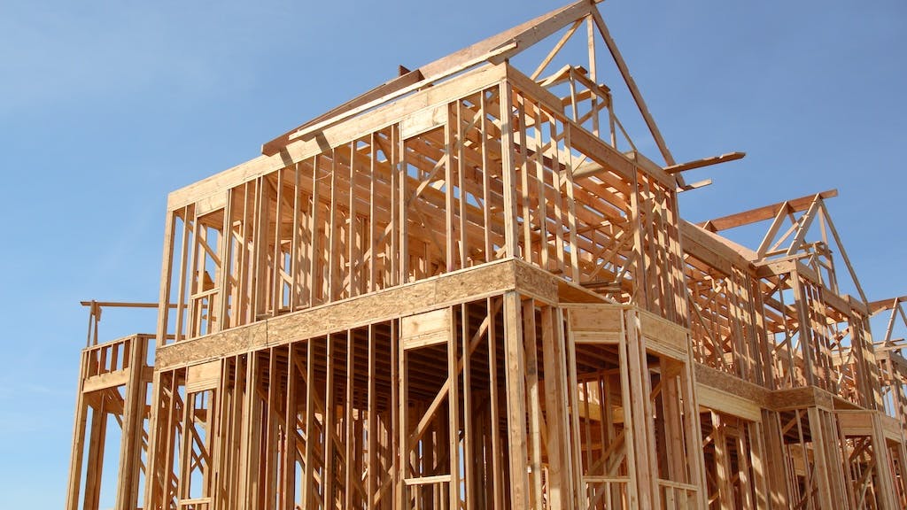 New home under construction