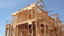 New home under construction New home under construction