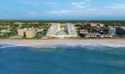 A rendering of the The Atlantic Club on the Jersey Shore upon completion. A rendering of the The Atlantic Club on the Jersey Shore upon completion.