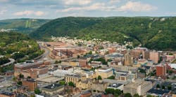 Aerial overview of Johnstown, Pa. Aerial overview of Johnstown, Pa.