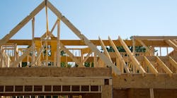 A home under construction A home under construction