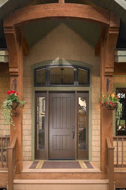 Sun Mountain’s custom wood doors are literally made by hands—including the touch of over 50 pairs of hands to produce a single door. The company employs a process that merges Old World craftsmanship with modern woodworking technology, allowing Sun Mountain to produce wood doors of the absolute highest quality. Sun Mountain’s doors are available in the broadest selection of designs and materials. And, the company continues its founders’ legacy as master wood finishers, with a wide collection of luxurious stains and hand-applied glazes, or custom color matching to taste. Sun Mountain’s custom wood doors are literally made by hands—including the touch of over 50 pairs of hands to produce a single door. The company employs a process that merges Old World craftsmanship with modern woodworking technology, allowing Sun Mountain to produce wood doors of the absolute highest quality. Sun Mountain’s doors are available in the broadest selection of designs and materials. And, the company continues its founders’ legacy as master wood finishers, with a wide collection of luxurious stains and hand-applied glazes, or custom color matching to taste.