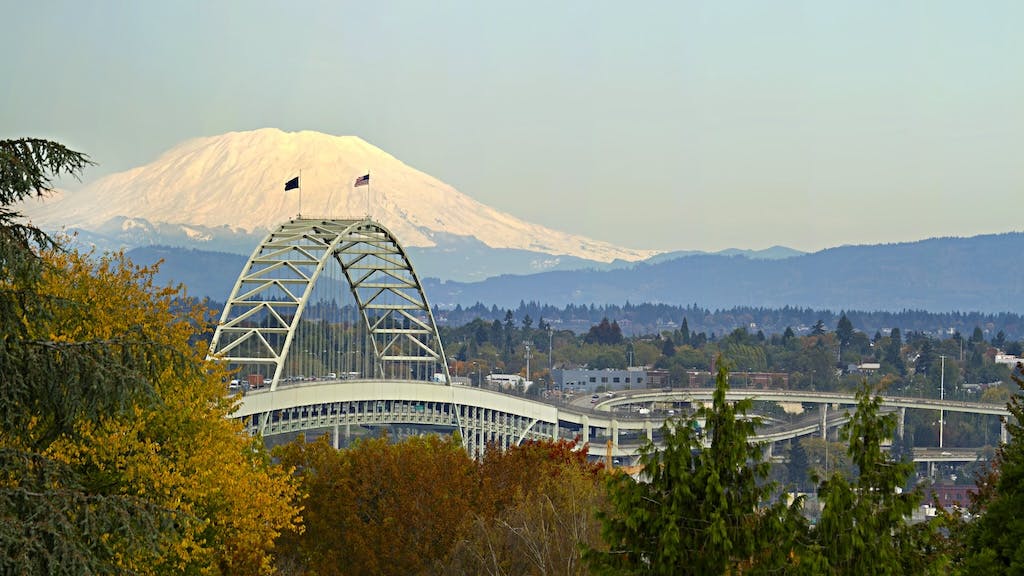 Portland, Ore. city skyline