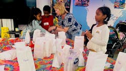 Epcon Communities in Indianapolis assist during Riley Palooza community service event Epcon Communities in Indianapolis assist during Riley Palooza community service event