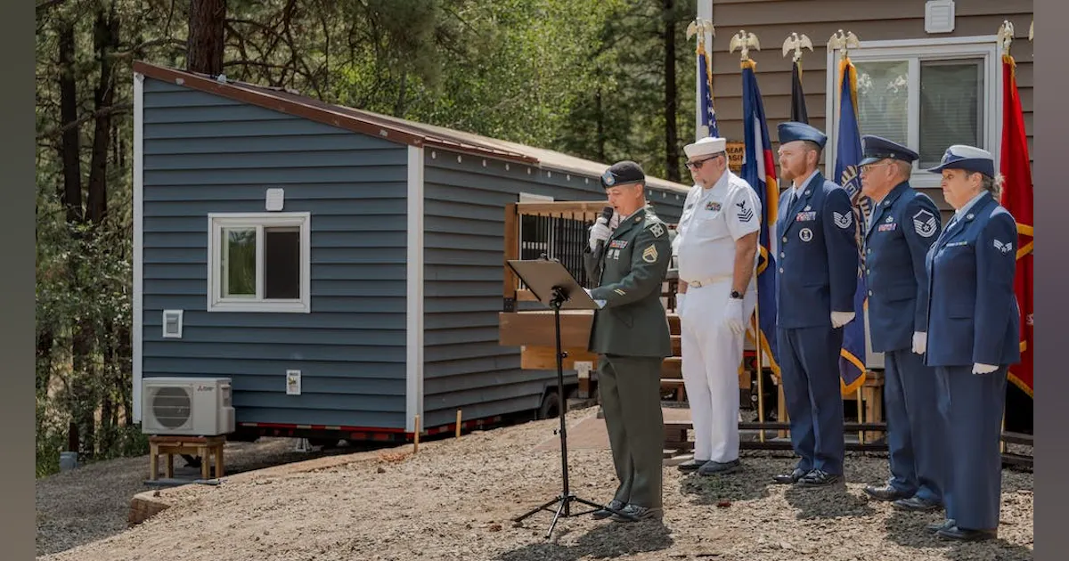 Home Army American Home Shield Donates Tiny Homes for Veterans in Colorado | Pro ...