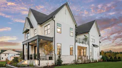 The Florin model of the Nouveau Collection at Amalyn, a Toll Brothers community in Bethesda, Md., showcases the trend of built outdoor spaces that connect and enhance the home's indoor spaces and overall appeal.