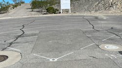 Property lines and utilities have been marked on the Carolla Build Idea Home site, and an existing access road will serve as the location of the main driveway once construction begins. Property lines and utilities have been marked on the Carolla Build Idea Home site, and an existing access road will serve as the location of the main driveway once construction begins.